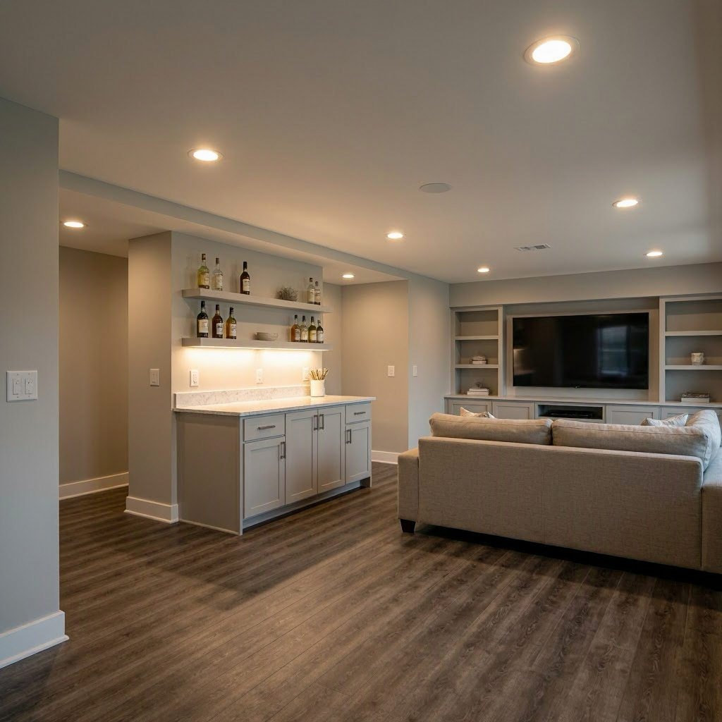 Basement finishing Sandy Utah